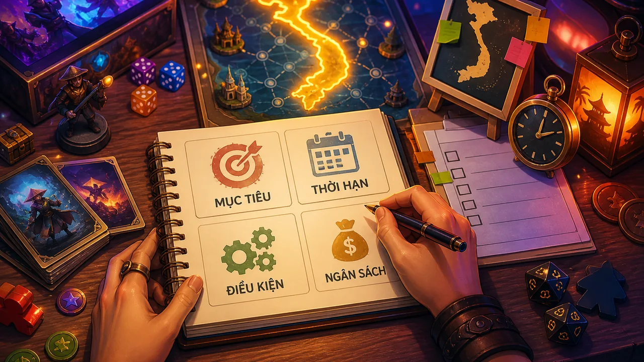 Checklist đọc hoạt động qh88 cho người học game bàn: lập kế hoạch trước khi tham gia